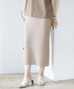 B:MING by BEAMS / リブ Iライン スカート