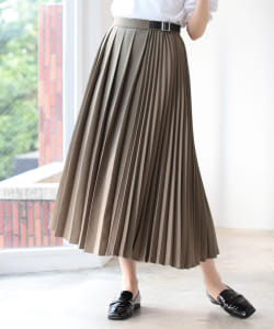 ▲【WEB限定】B:MING by BEAMS / プリーツ ミックス スカート ②