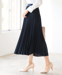 B:MING by BEAMS / ジョーゼット プリーツ スカート 22SS-P