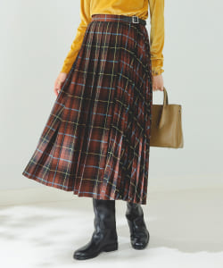 ▲B:MING by BEAMS / プリーツミックス スカート