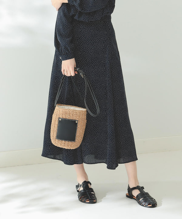 EFFE BEAMS / ドット ジャカード スカート EFFE BEAMS（エッフェビームス）の「EFFE BEAMS / ドット ジャ