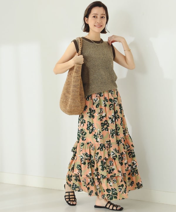 Pale Jute maxi skirtblack - Pale Jute