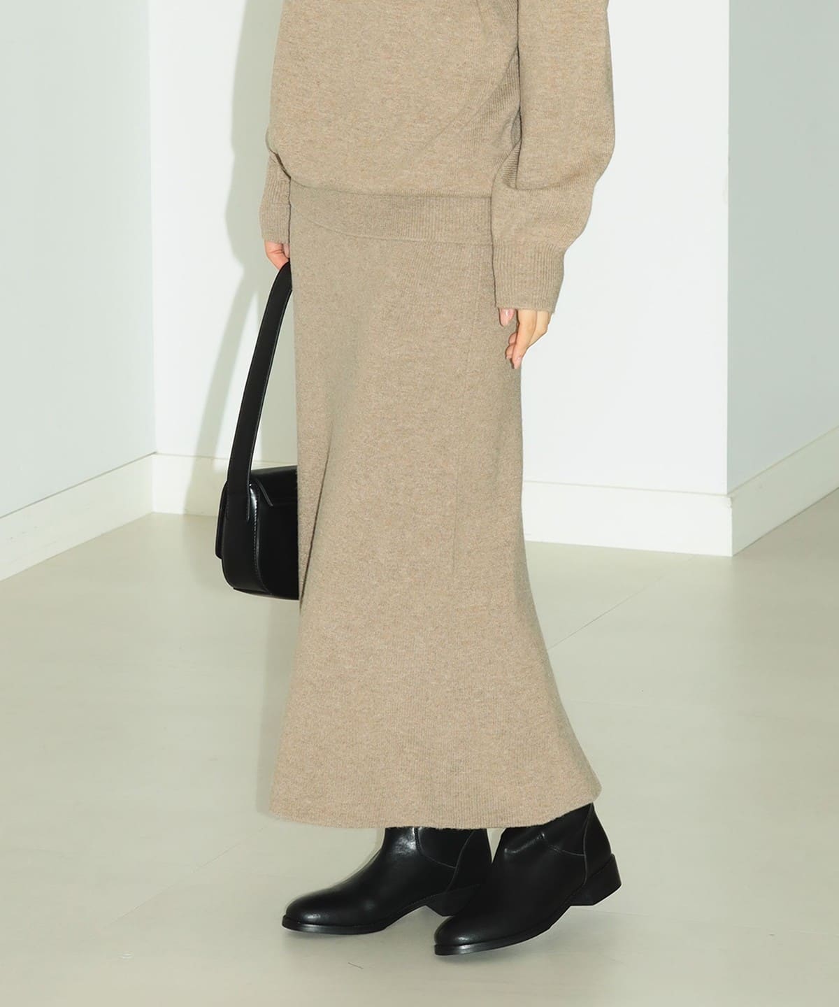 ウォッシャブル ウール ニットスカート スカート WOMEN MOCHA ONE SIZE ウォッシャブル ウール ニットスカート スカート WOMEN MOCHA ONE SIZE
