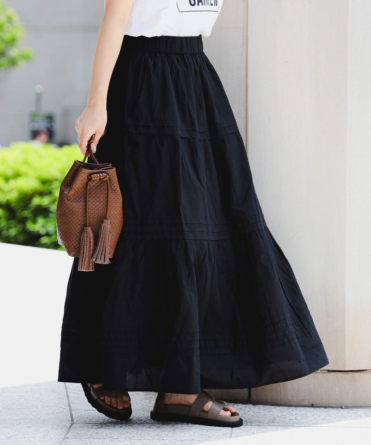 Deuxième Classe モヘヤ混フレアスカート 36 黒 日本製 Deuxième Classe モヘヤ混フレアスカート 36 黒 日本製