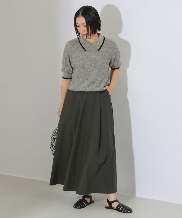 B:MING by BEAMS (B:MING by BEAMS) Typewriter Tuck Skirt (S-M