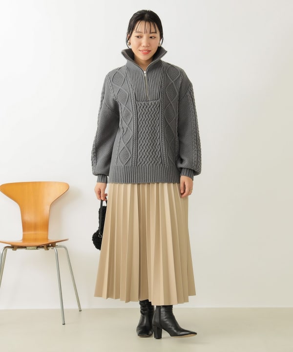新品 タグ付き ビーミング バイ ビームス プリーツ スカート イエロー S B:MING by BEAMS」 プリーツスカート S イエロー レディース