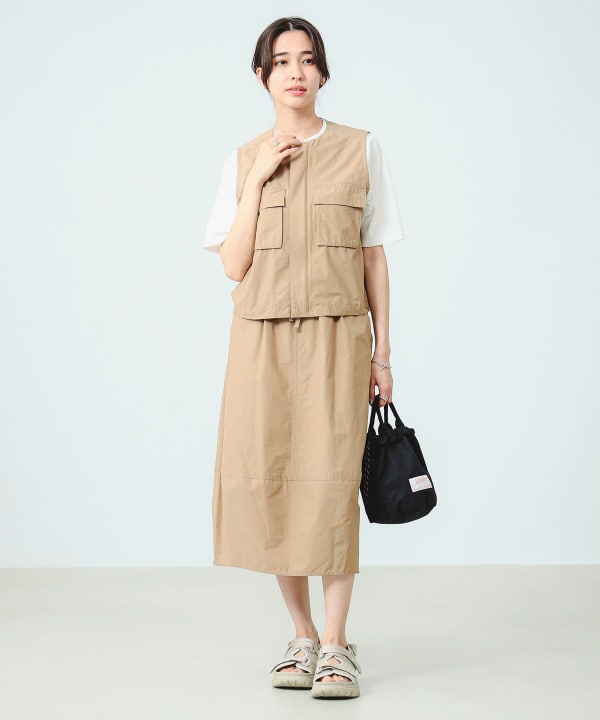 Bohemians スカート　L B:MING by BEAMS（ビーミング by ビームス）撥水 コクーン