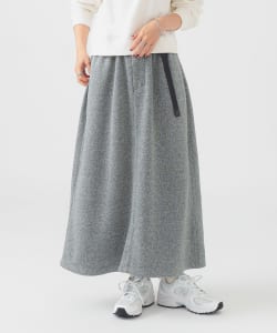 【+15%ポイントUP】【洗える】【別注】Gramicci / ニット フレア スカート（S～M）
