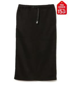 【+15%ポイントUP】【洗える】【別注】Gramicci / ニット フリース スカート（S～M）
