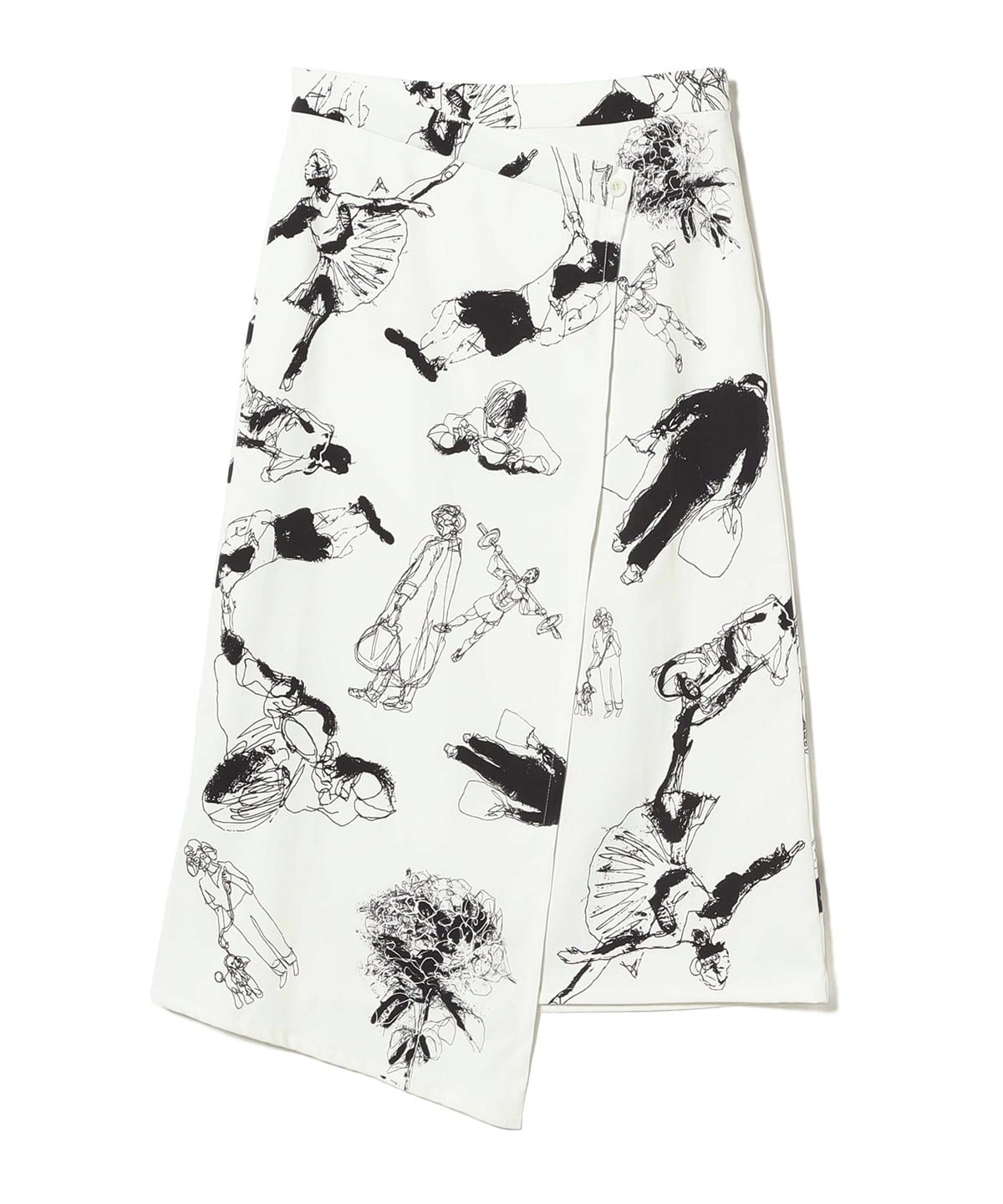 北村直登 プリント スカート(S M) スカート WOMEN OFF WHITE M 北村直登 プリント スカート(S M) スカート WOMEN OFF WHITE M