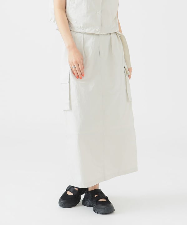 beams matuary カーゴスカート　マキシ丈 beams matuary カーゴスカート マキシ丈