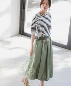 ウエストリブ バルーン スカート（S～M）