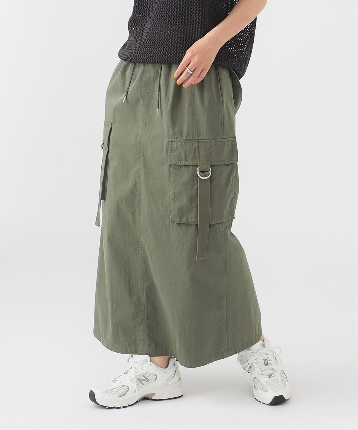 ミリタリー カーゴ ジャンパースカート(S M) スカート WOMEN KHAKI S ミリタリー カーゴ ジャンパースカート(S M) スカート WOMEN KHAKI S