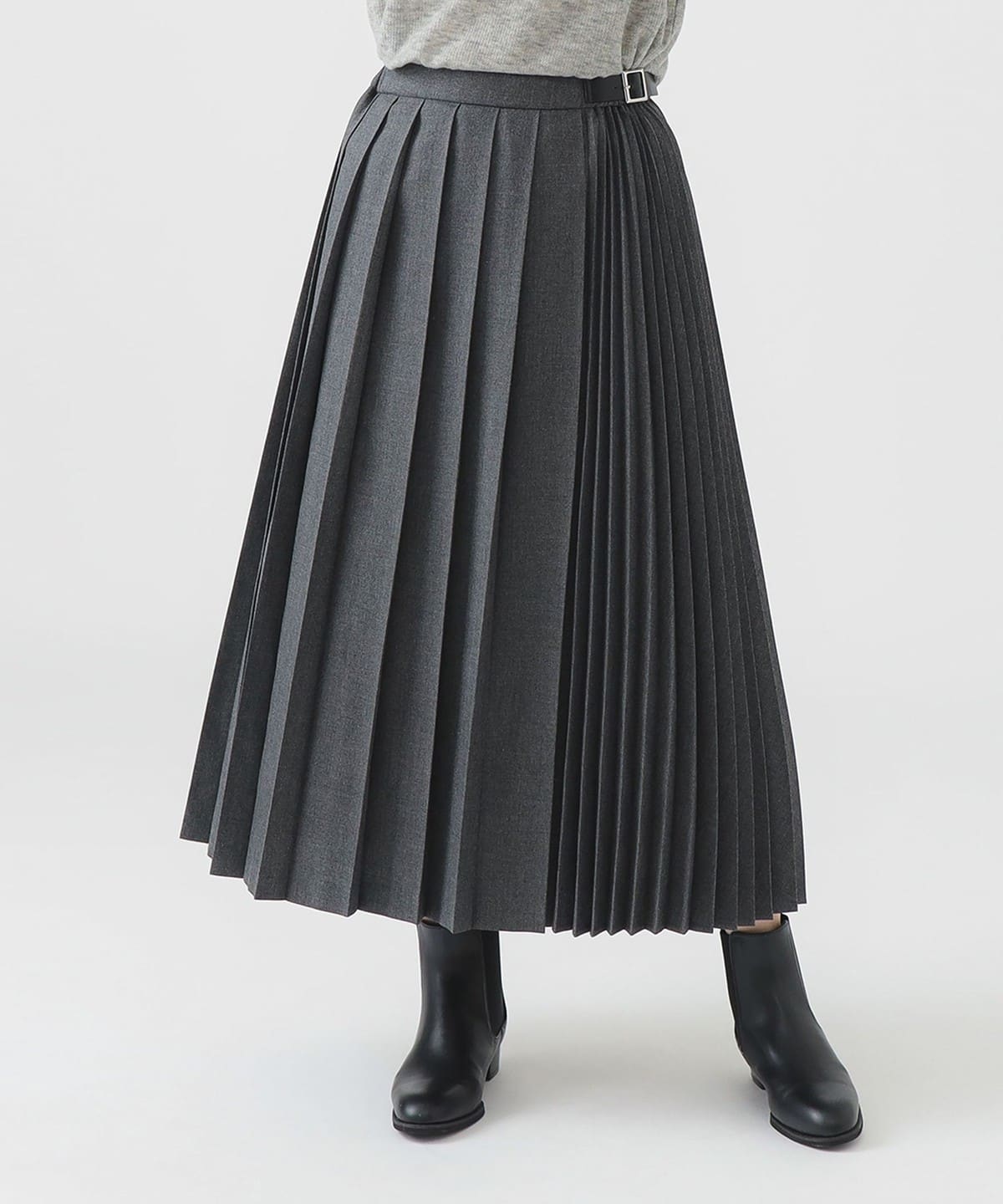 アソート プリーツ スカート(S M) スカート WOMEN CHARCOAL_GREY M アソート プリーツ スカート(S M) スカート WOMEN CHARCOAL_GREY M