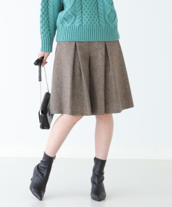 B:MING by BEAMS / ツイード キュロットパンツ