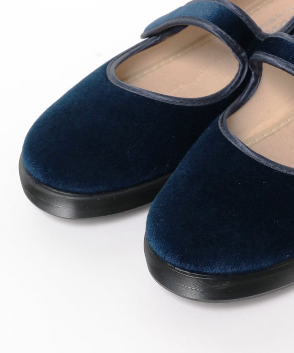 B:MING by BEAMS (B:MING by BEAMS) [Special order] ALBEROLA / Velvet Flat  Shoes (22.5-24.5cm) (Shoes Shoes) Available at BEAMS