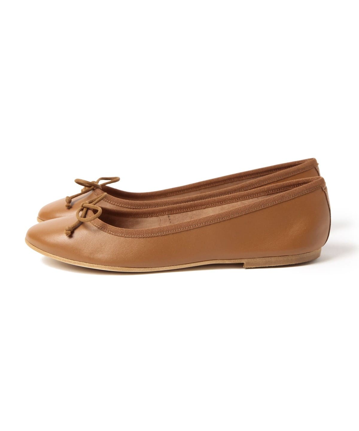 Lisa conti / レザーバレーシューズ(22.5 24.5cm) シューズ WOMEN CAMEL 38 Lisa conti / レザーバレーシューズ(22.5 24.5cm) シューズ WOMEN CAMEL 38