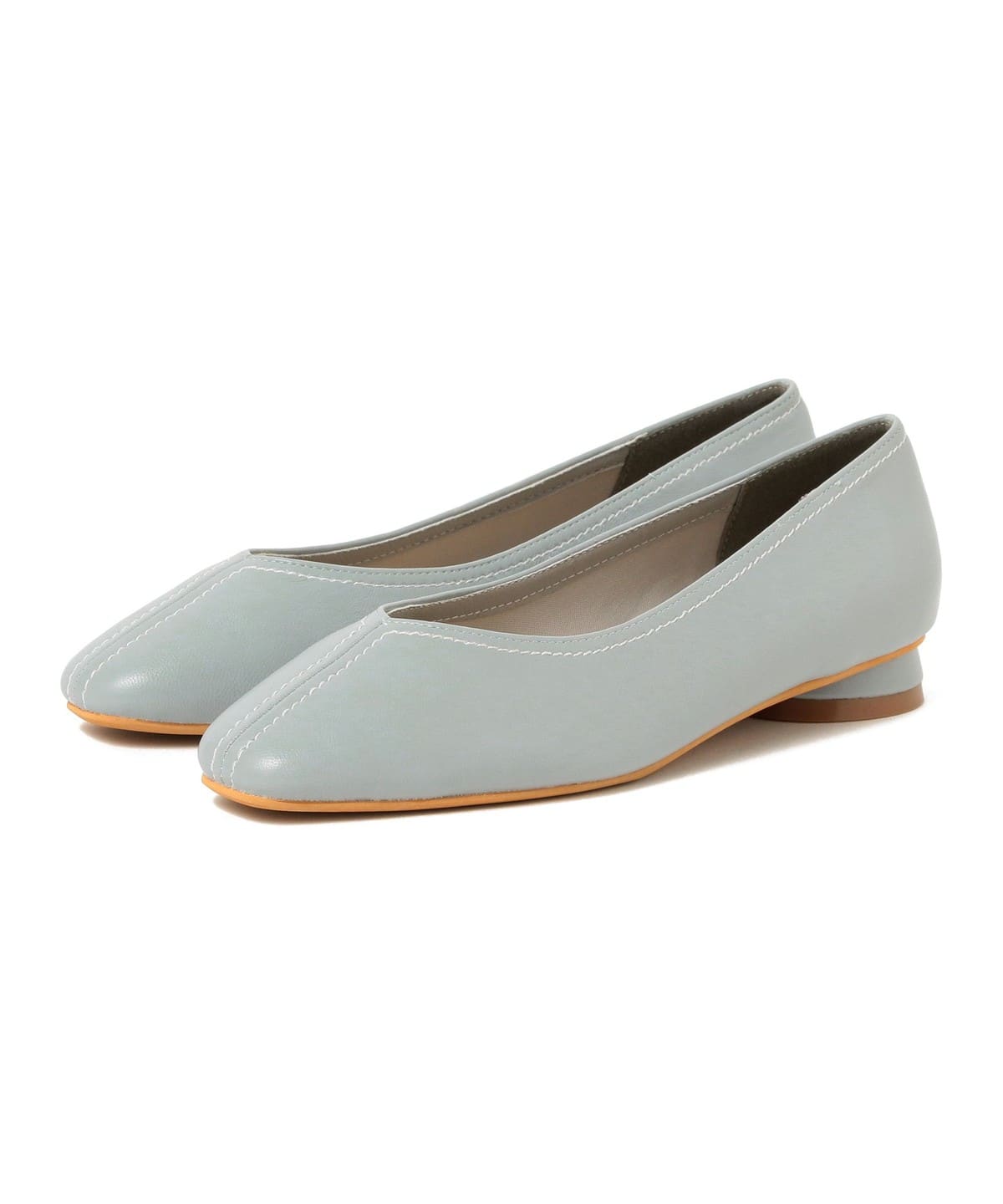 Vカット ステッチ パンプス(22.5 24.5cm) シューズ WOMEN SMOKEY BLUE 22.5 Vカット ステッチ パンプス(22.5 24.5cm) シューズ WOMEN SMOKEY BLUE 22.5