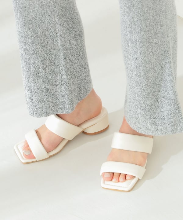 B:MING by BEAMS（ビーミング by ビームス）ダブルパフ サンダル