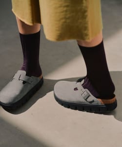 【EXCLUSIVE】Papillio by BIRKENSTOCK / BOSTON SUEDE PAPILLIO CHUNKY（22.5～25cm）