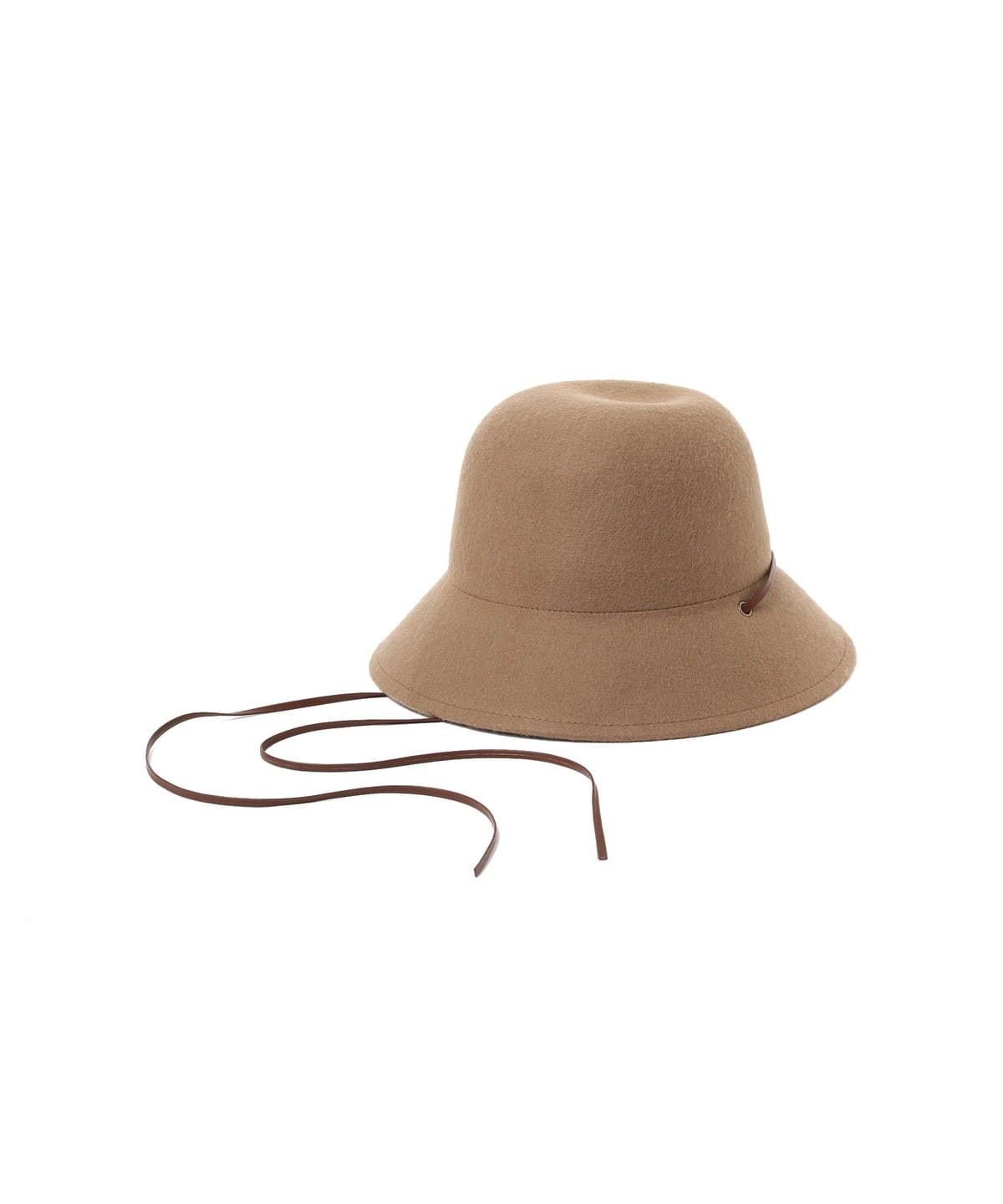 Casselini キャセリーニ / ナロウ リボンハット 帽子 WOMEN BROWN ONE SIZE Casselini キャセリーニ / ナロウ リボンハット 帽子 WOMEN BROWN ONE SIZE