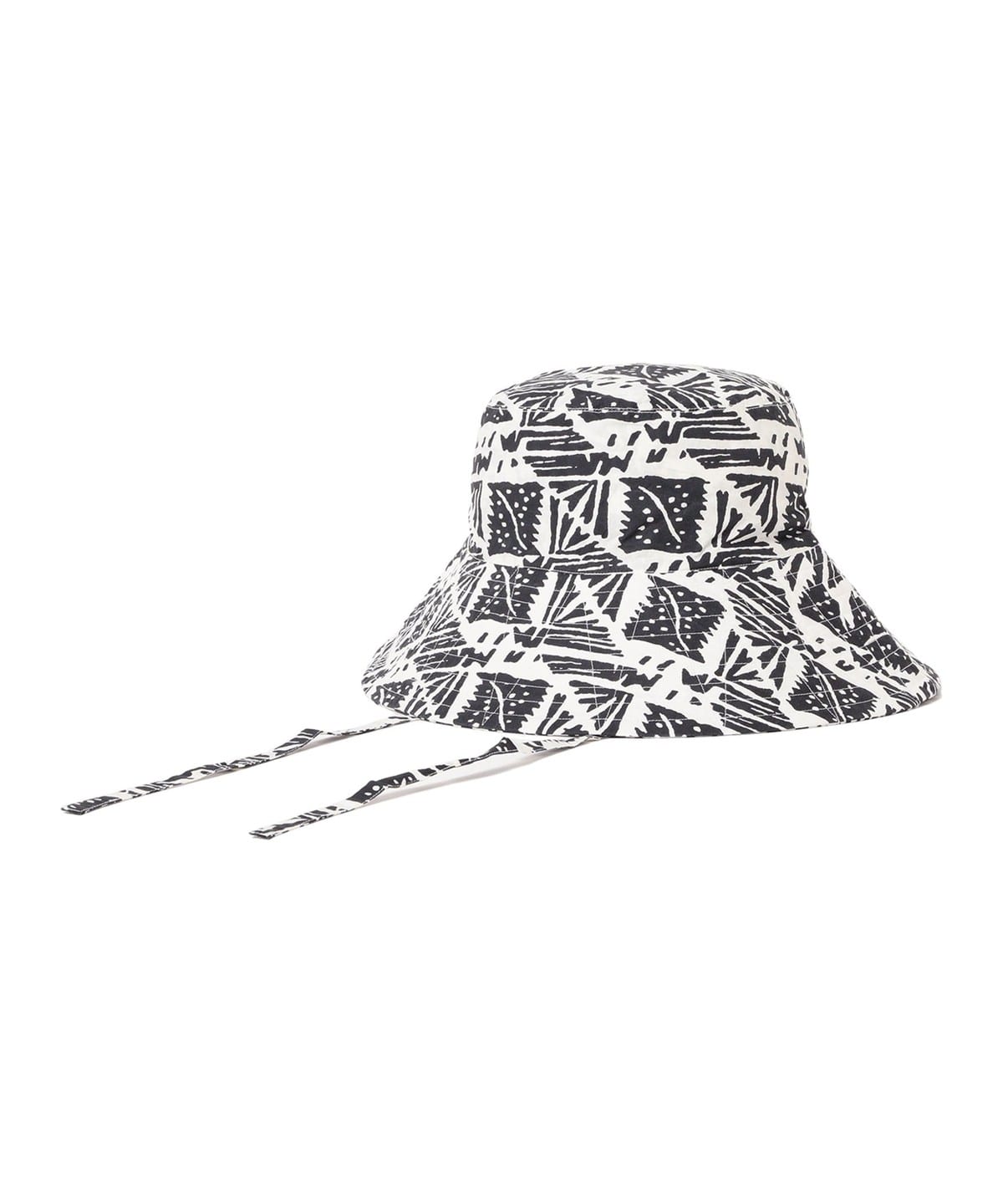 Sara mallika サラ マリカ / Cotton Poplin Print Hat 帽子 WOMEN BLACK ONE SIZE Sara mallika サラ マリカ / Cotton Poplin Print Hat 帽子 WOMEN BLACK ONE SIZE