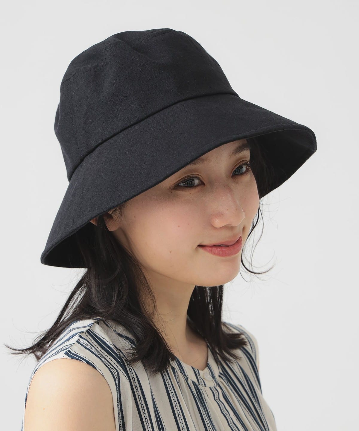 キャペリン ハット 帽子 WOMEN BLACK ONE SIZE キャペリン ハット 帽子 WOMEN BLACK ONE SIZE