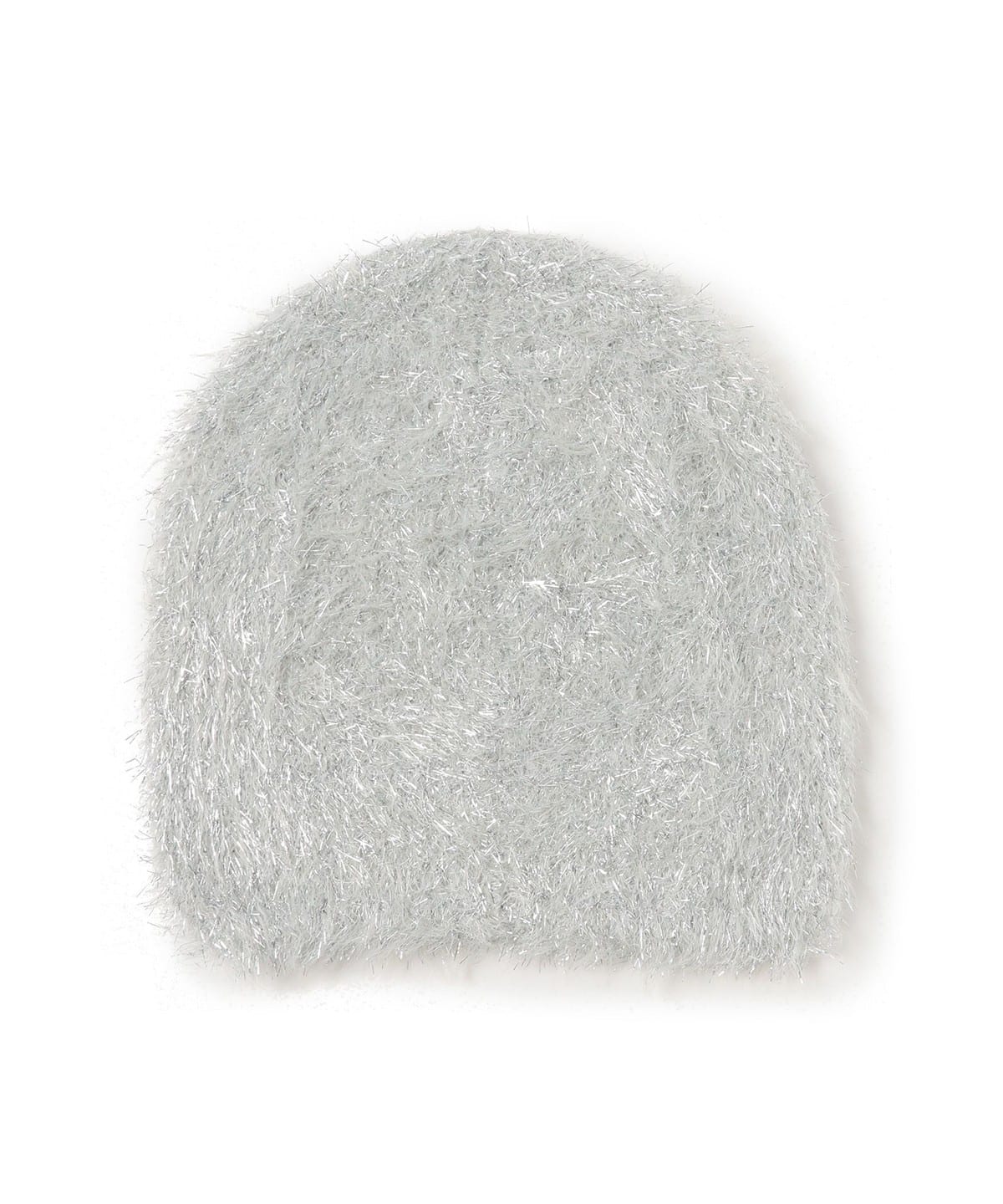 ラメ モア フェザー ニットワッチ 帽子 WOMEN SILVER ONE SIZE ラメ モア フェザー ニットワッチ 帽子 WOMEN SILVER ONE SIZE
