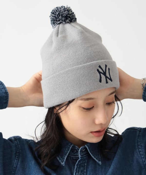 N°21 × NEW ERA ポンポンニット POM-PON KNIT B:MING by BEAMS（ビーミング by ビームス）NEW ERA / Pom-Pon Knit