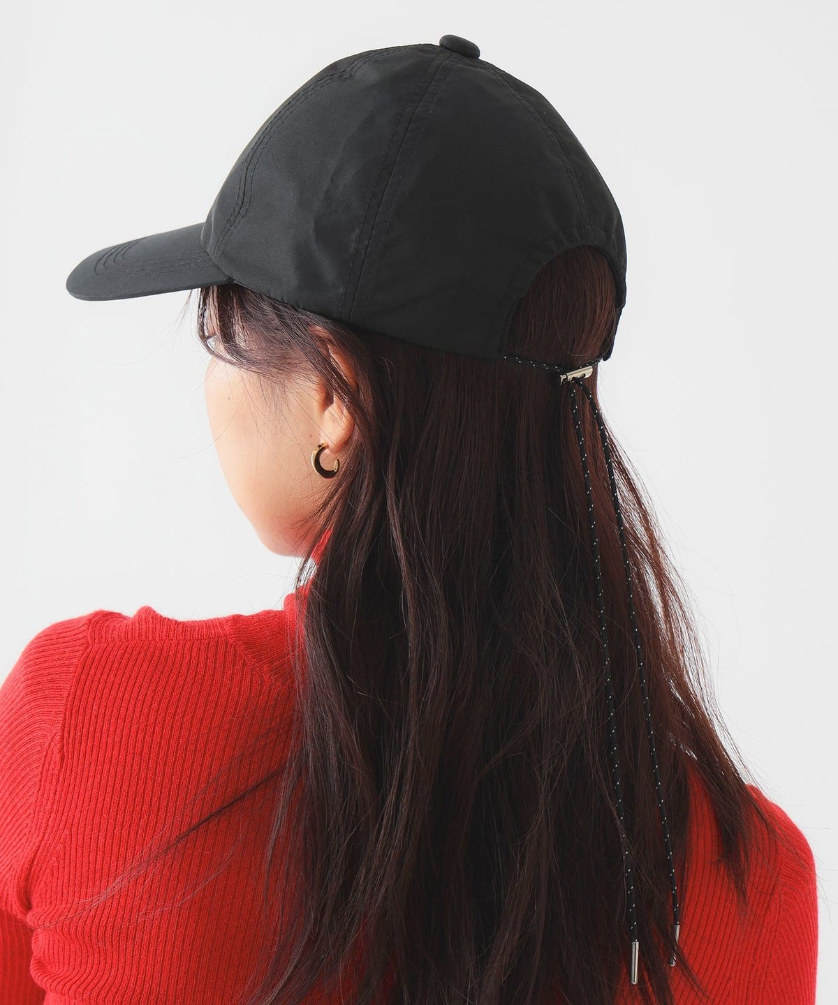 【撥水機能】撥水 キャップ 帽子 WOMEN BLACK ONE SIZE 【撥水機能】撥水 キャップ 帽子 WOMEN BLACK ONE SIZE