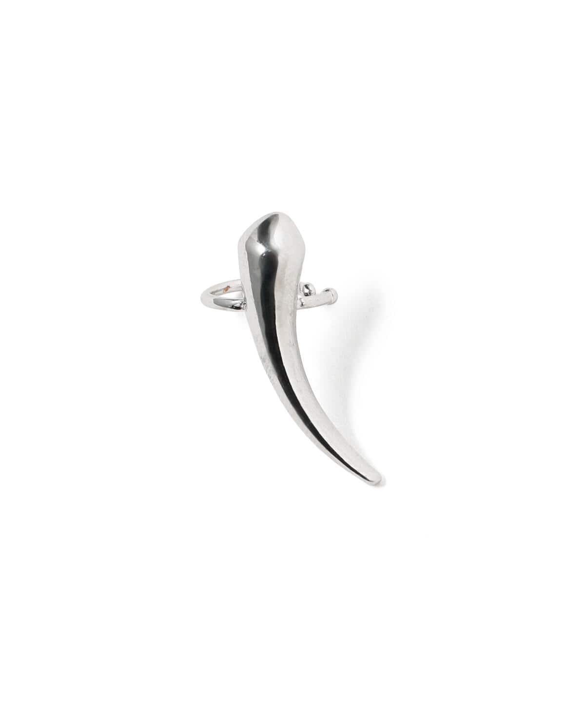 スモール カーブ イヤカフ アクセサリー WOMEN SILVER FREE スモール カーブ イヤカフ アクセサリー WOMEN SILVER FREE