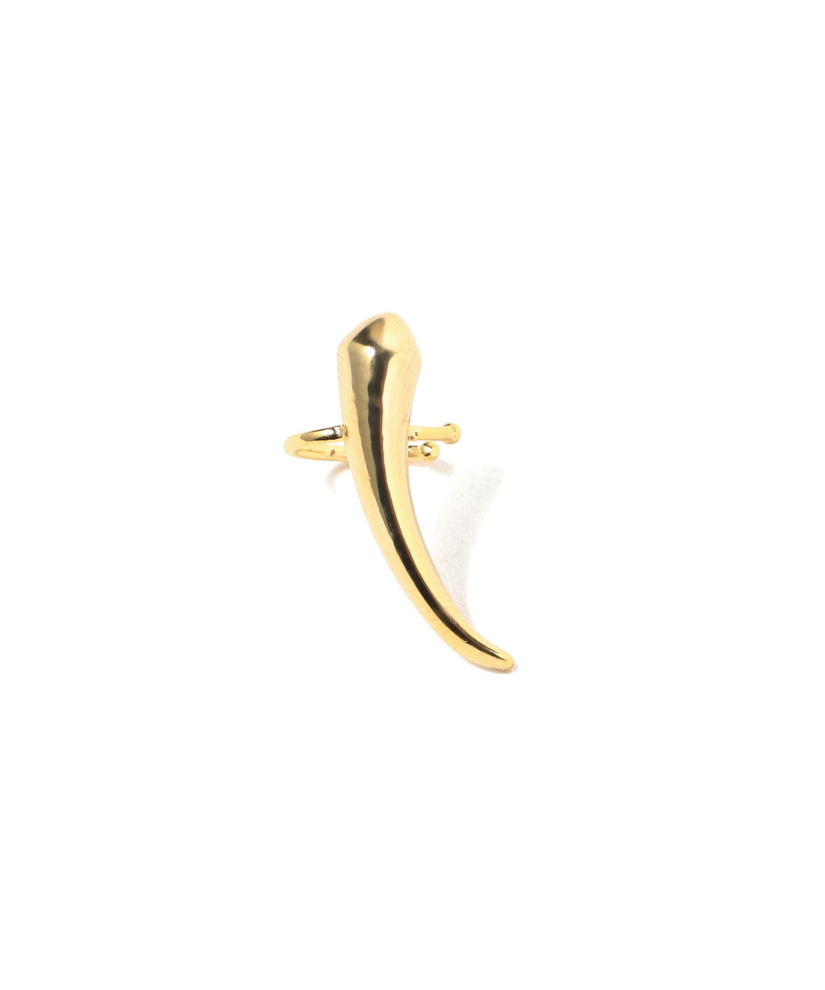 スモール カーブ イヤカフ アクセサリー WOMEN GOLD FREE スモール カーブ イヤカフ アクセサリー WOMEN GOLD FREE