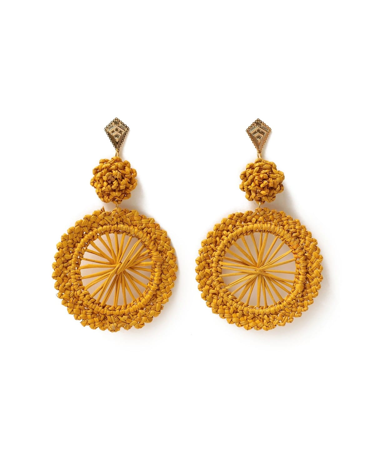 JARDIN DEL CIELO ジャーディン デル シエロ / サークル ピアス アクセサリー WOMEN YELLOW FREE JARDIN DEL CIELO ジャーディン デル シエロ / サークル ピアス アクセサリー WOMEN YELLOW FREE