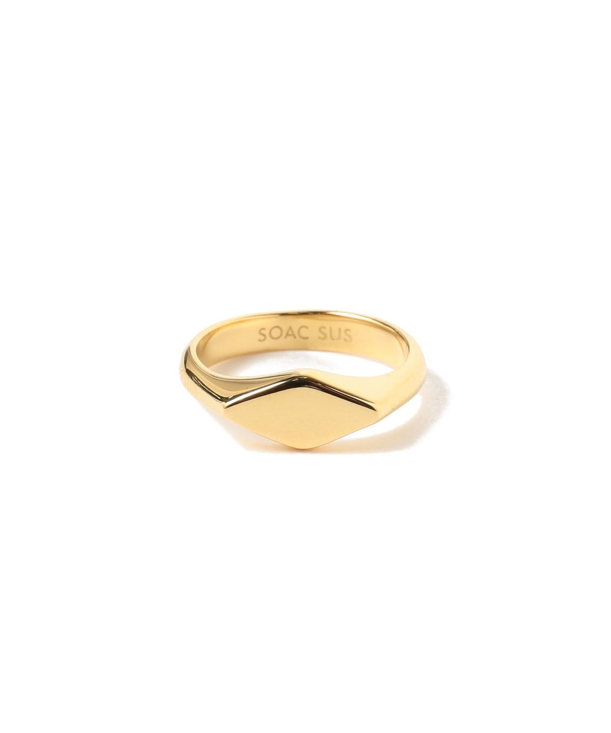 SOAC / ハニカム シグネット リング アクセサリー WOMEN GOLD 13 SOAC / ハニカム シグネット リング アクセサリー WOMEN GOLD 13