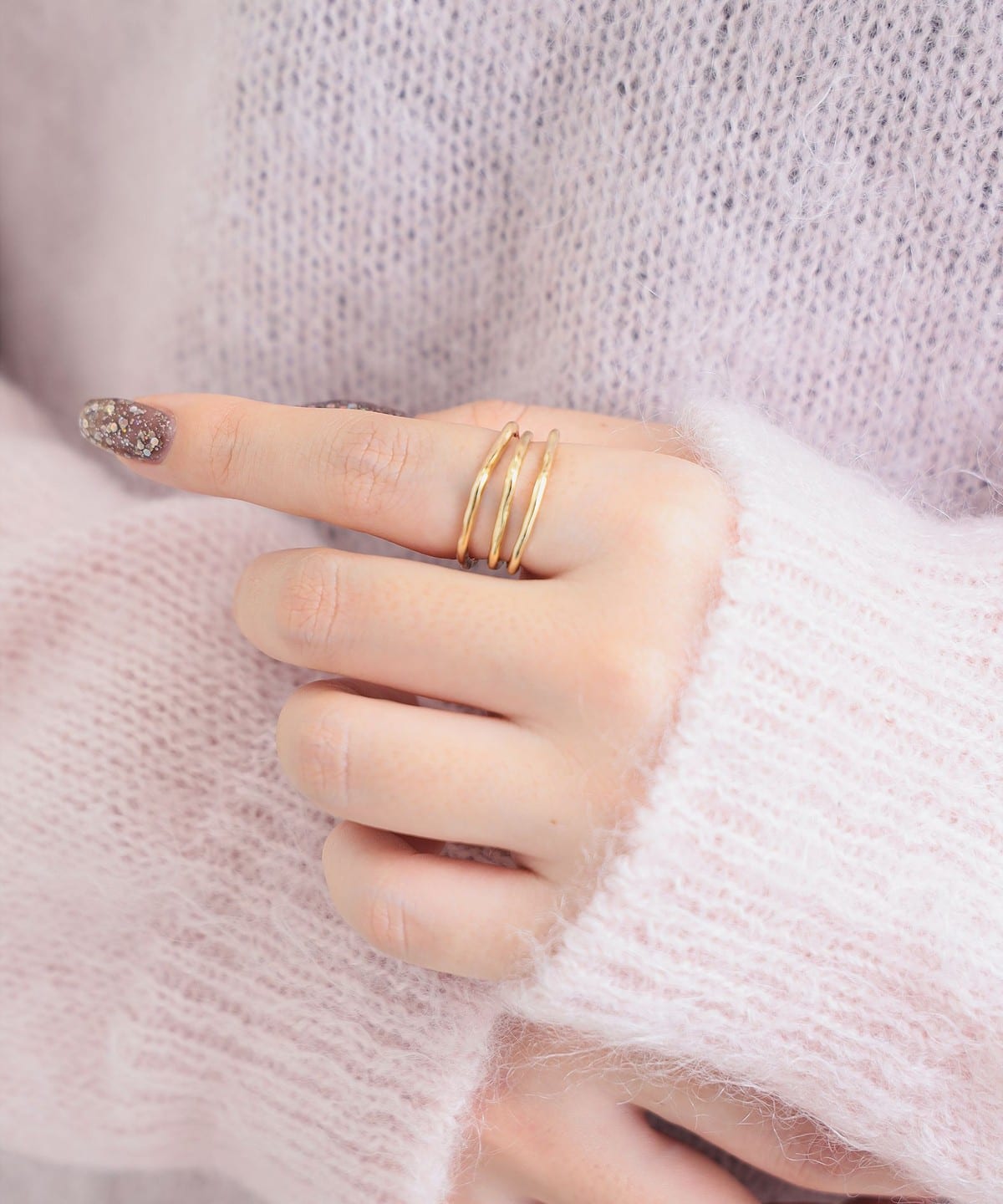 3ピース リング アクセサリー WOMEN GOLD ONE SIZE 3ピース リング アクセサリー WOMEN GOLD ONE SIZE