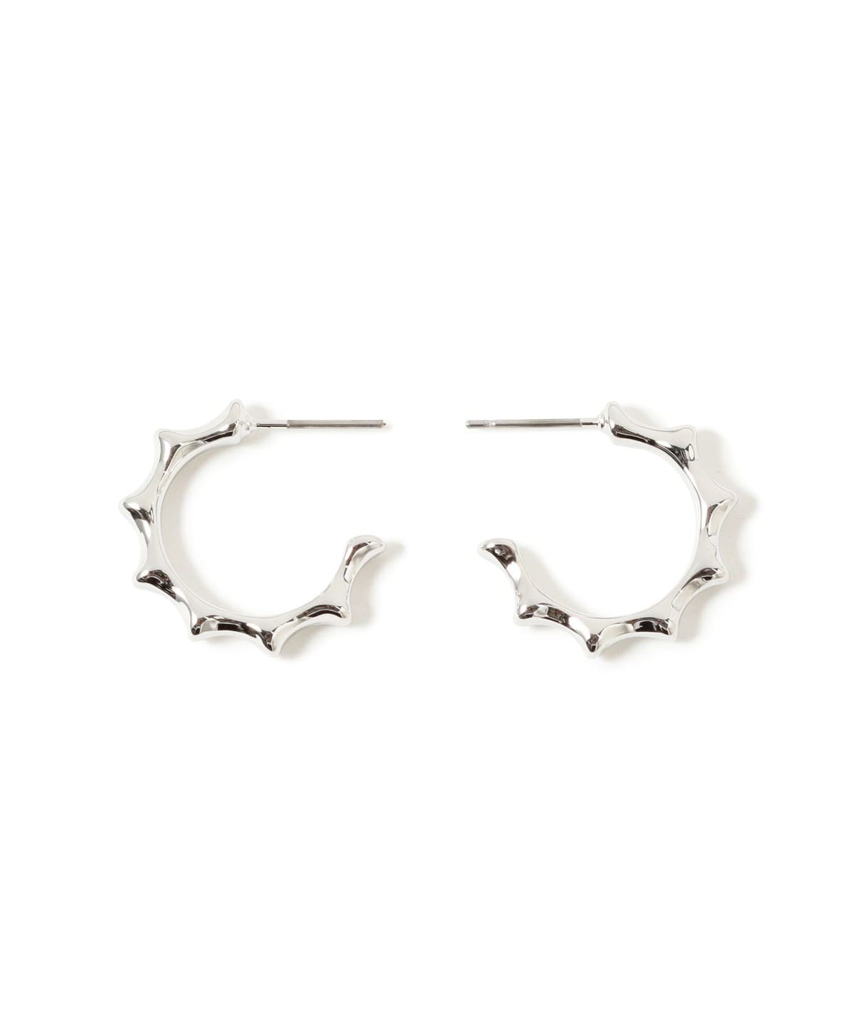 スパイキー ピアス アクセサリー WOMEN SILVER ONE SIZE スパイキー ピアス アクセサリー WOMEN SILVER ONE SIZE