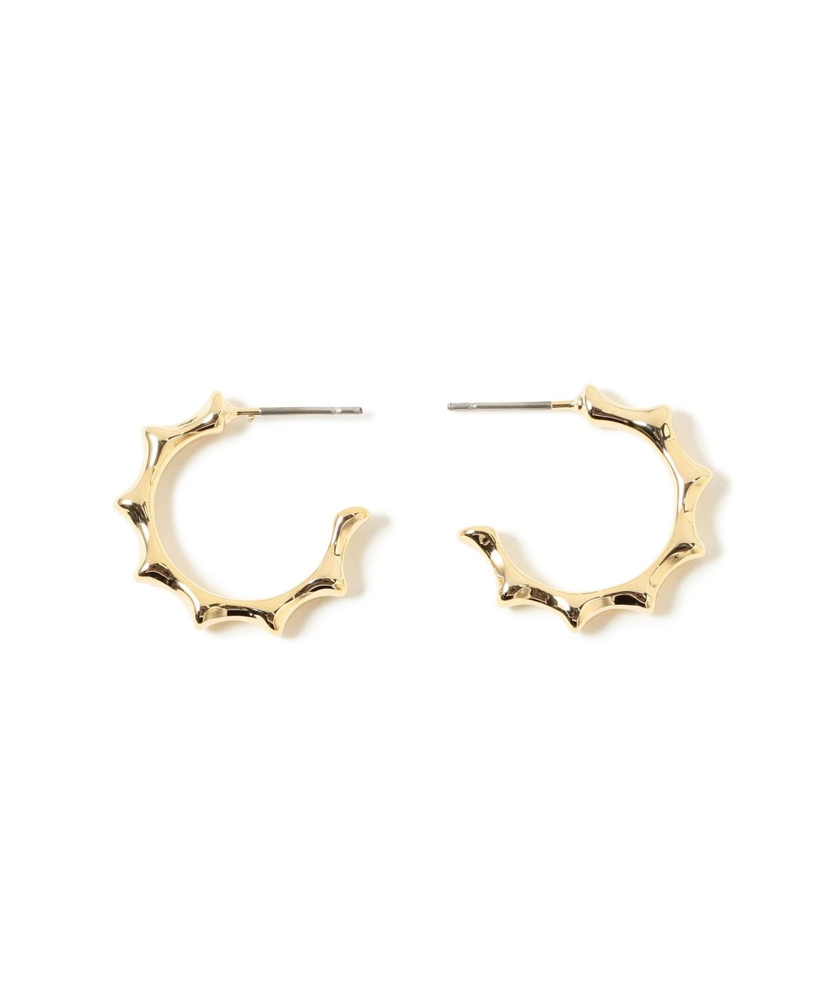 スパイキー ピアス アクセサリー WOMEN GOLD ONE SIZE スパイキー ピアス アクセサリー WOMEN GOLD ONE SIZE