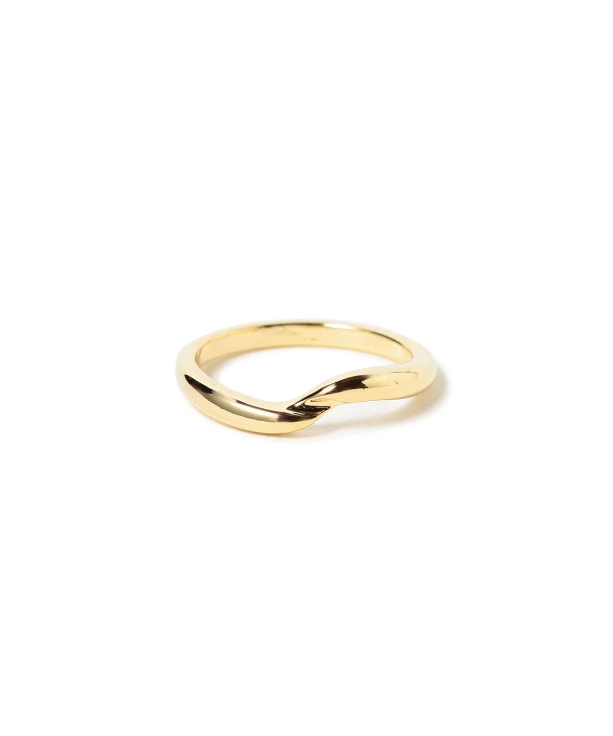 カット ウェーブ リング アクセサリー WOMEN GOLD ONE SIZE カット ウェーブ リング アクセサリー WOMEN GOLD ONE SIZE