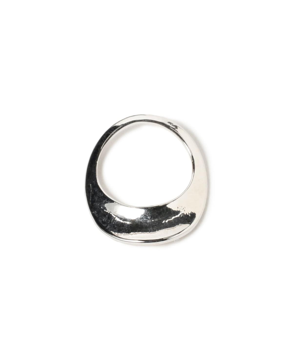 ベーシック フラット リング アクセサリー WOMEN SILVER ONE SIZE ベーシック フラット リング アクセサリー WOMEN SILVER ONE SIZE