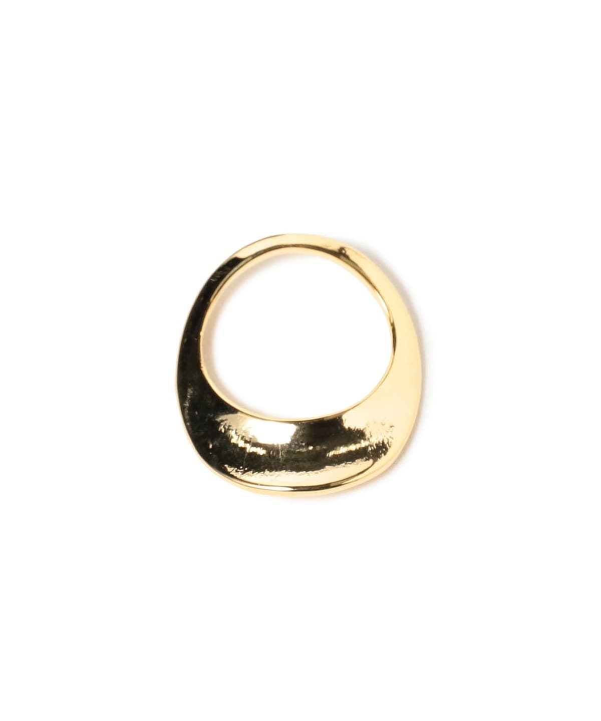 ベーシック フラット リング アクセサリー WOMEN GOLD ONE SIZE ベーシック フラット リング アクセサリー WOMEN GOLD ONE SIZE