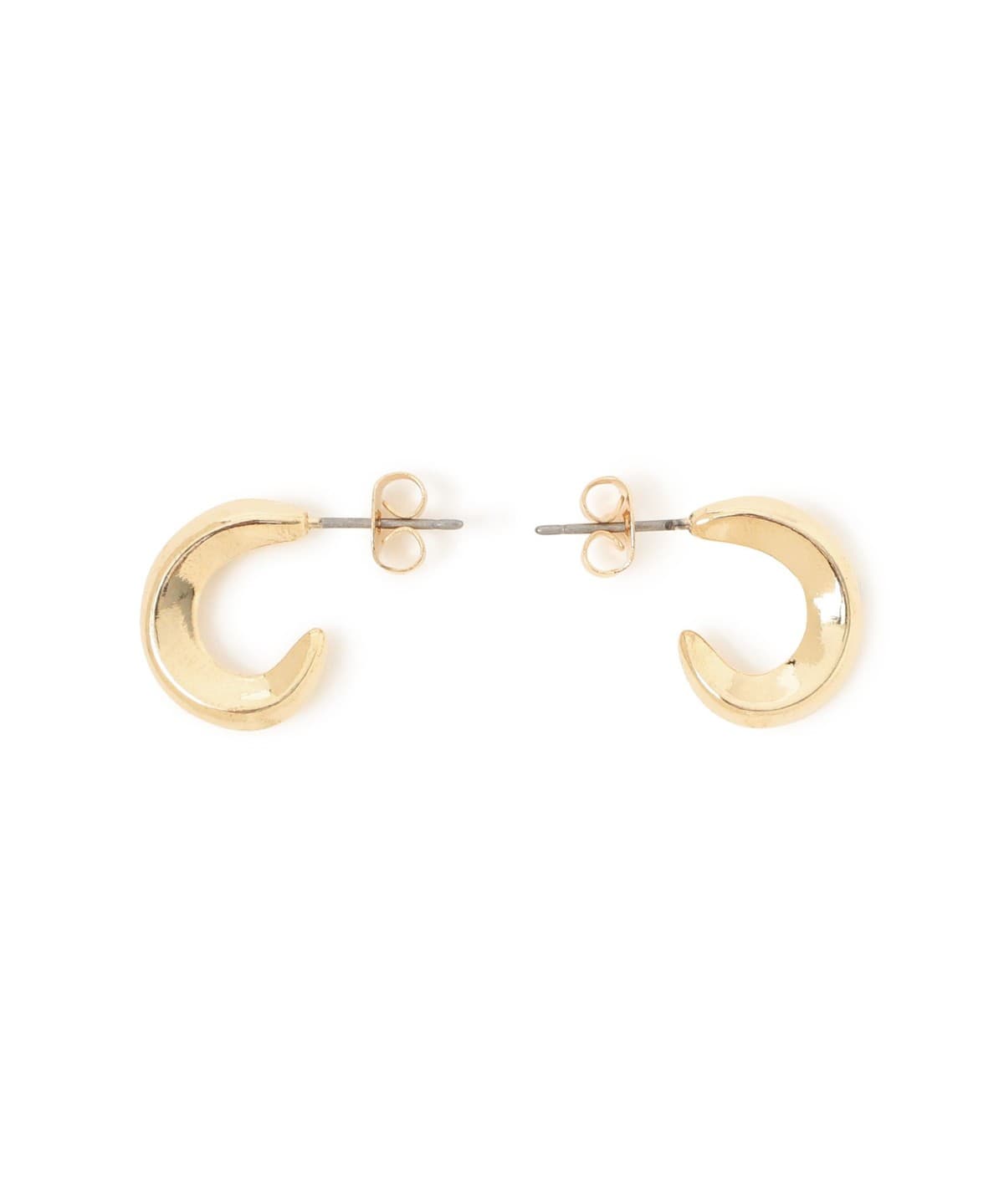 カット サークル ピアス アクセサリー WOMEN GOLD ONE SIZE
