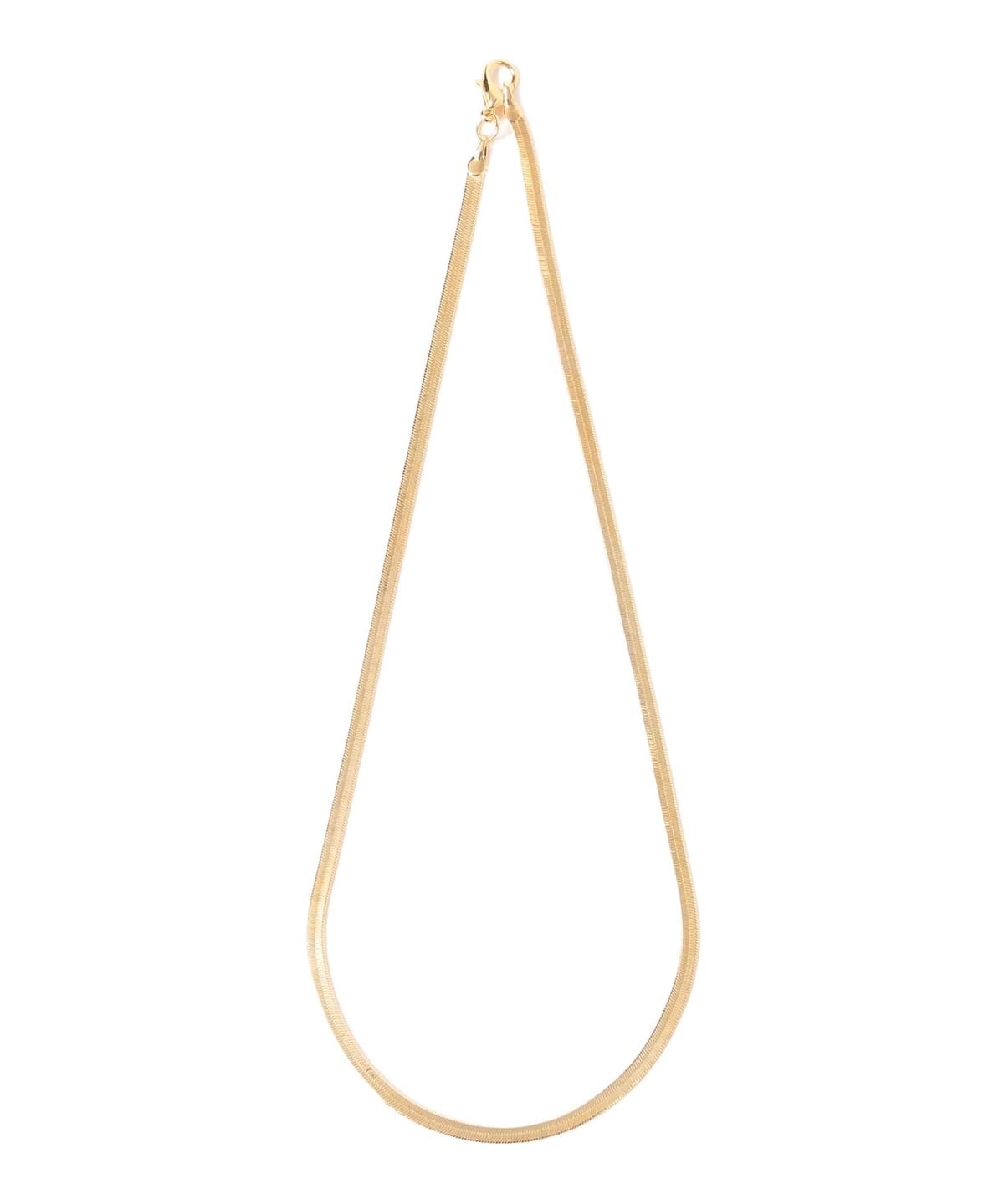 スネークチェーン ネックレス アクセサリー WOMEN GOLD ONE SIZE