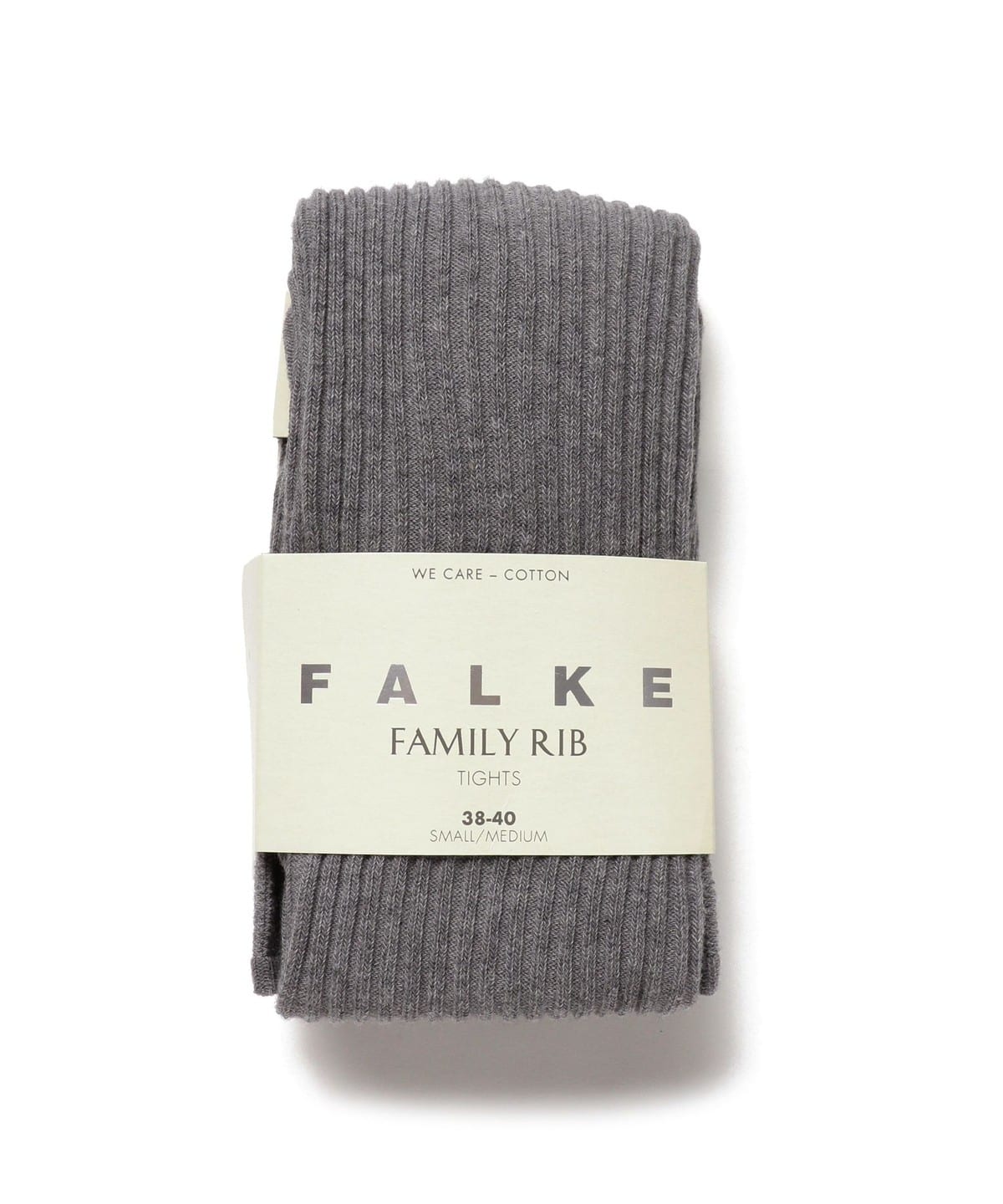 FALKE ファルケ / FAMILY RIB TIGHTS レッグウェア WOMEN LIGHT GREYMEL S/M