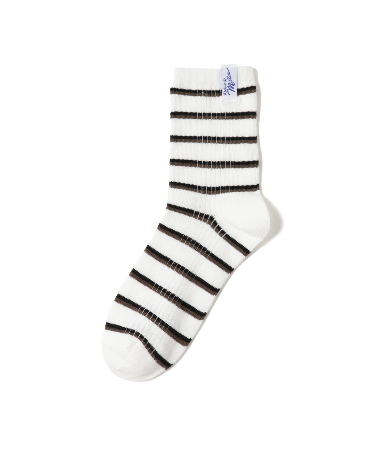 MILLER ミラー / ボーダー ソックス(約23 25cm) レッグウェア WOMEN WHITE 23-25cm MILLER ミラー / ボーダー ソックス(約23 25cm) レッグウェア WOMEN WHITE 23-25cm