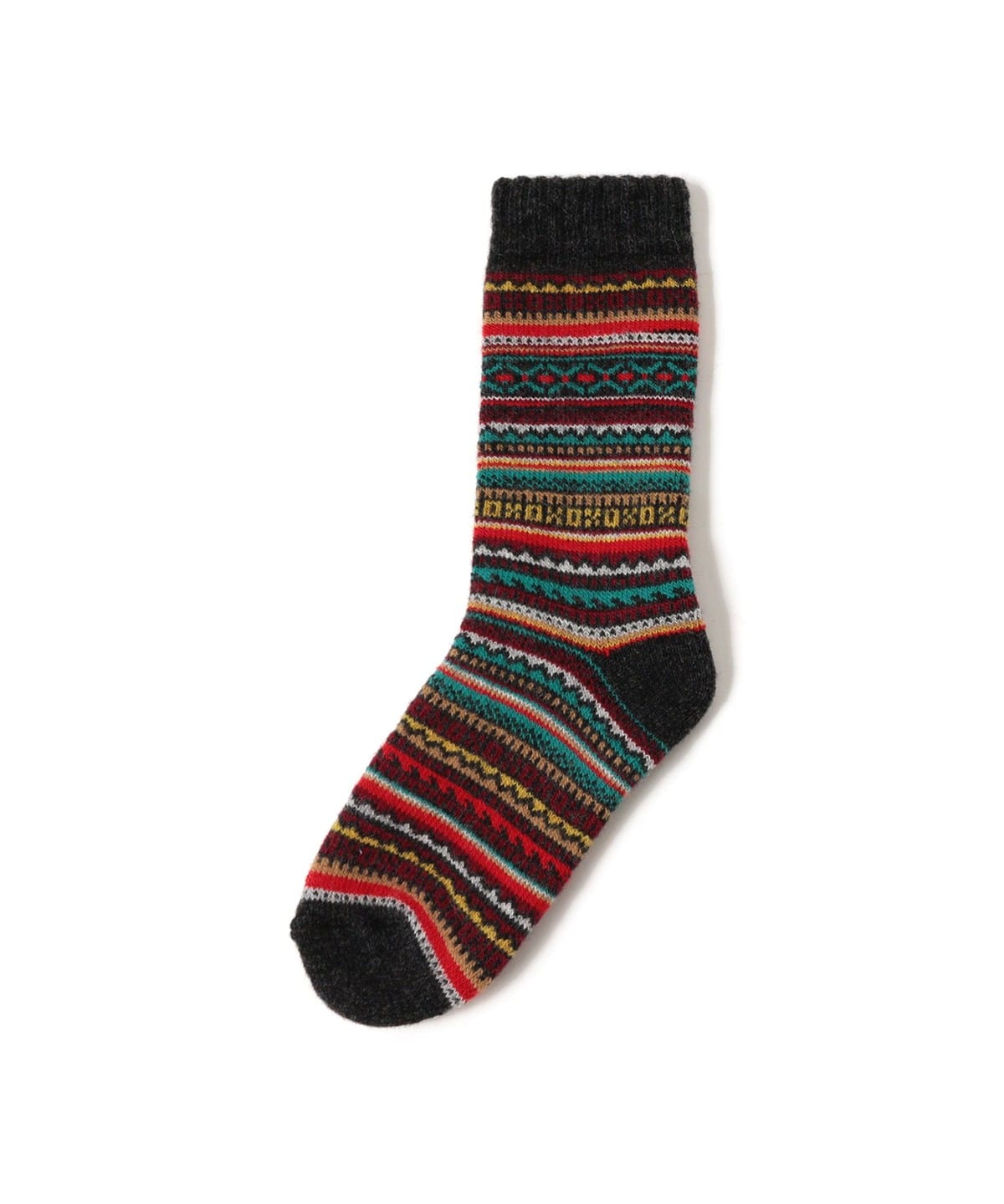 H FOOT WEAR エイチ フットウェア / FAIRISLE レッグウェア WOMEN CHARCOAL. GREY 約22.5 24.5cm H FOOT WEAR エイチ フットウェア / FAIRISLE レッグウェア WOMEN CHARCOAL. GREY 約22.5 24.5cm