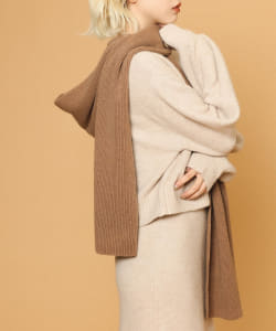 TWEED MILL / フーデッド マフラー