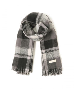 B:MING by BEAMS / チェック リバーシブル ストール