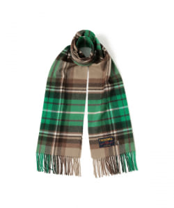 TWEED MILL / チェック ウール ストール