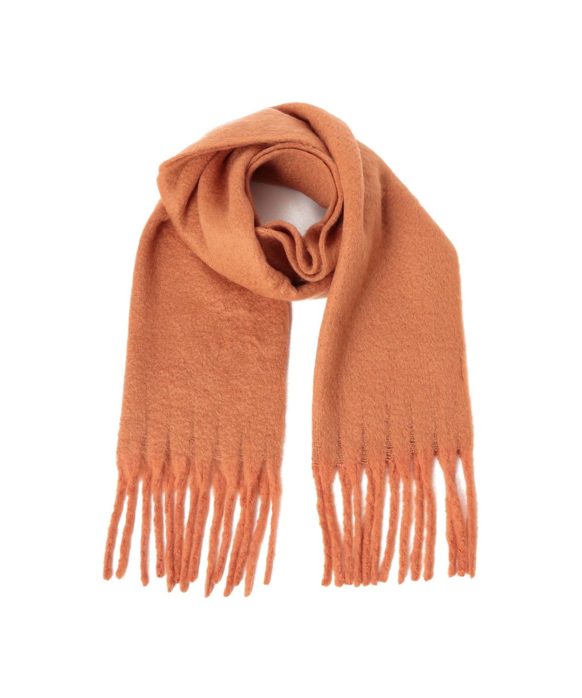 ブークレ ストール ファッション雑貨 WOMEN ORANGE ONE SIZE ブークレ ストール ファッション雑貨 WOMEN ORANGE ONE SIZE
