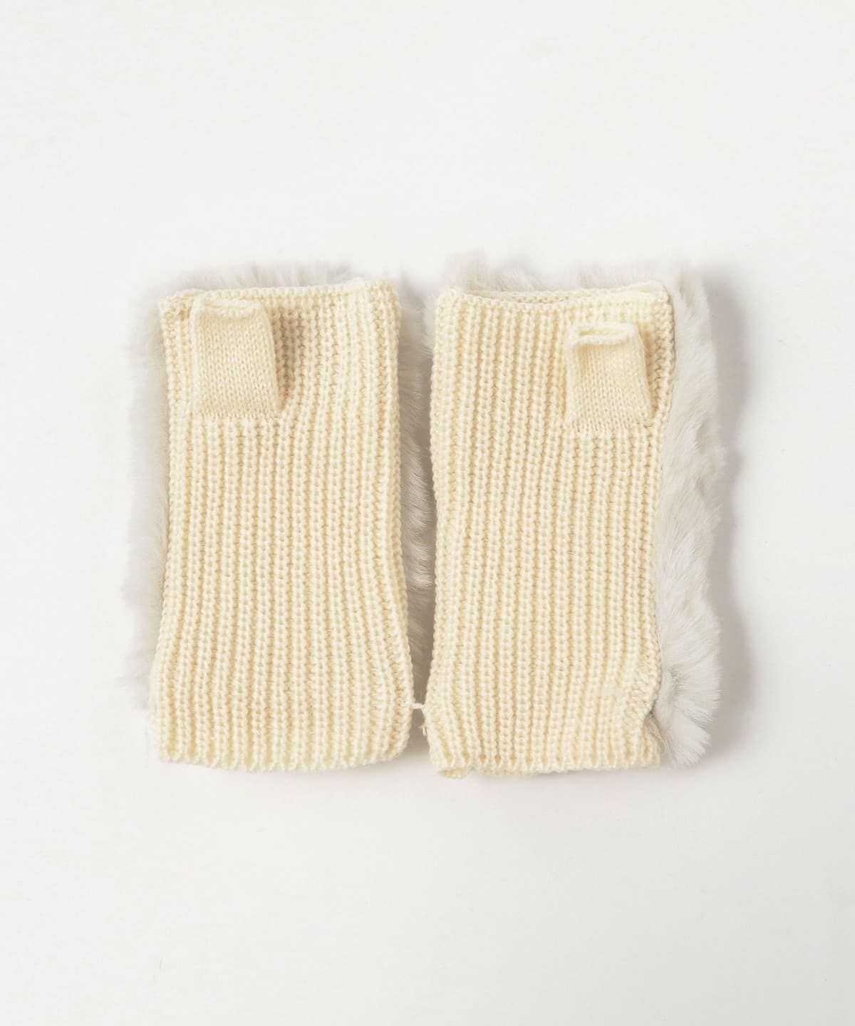 B:MING by BEAMS B:MING by BEAMS MILITARY wool fingerless gloves